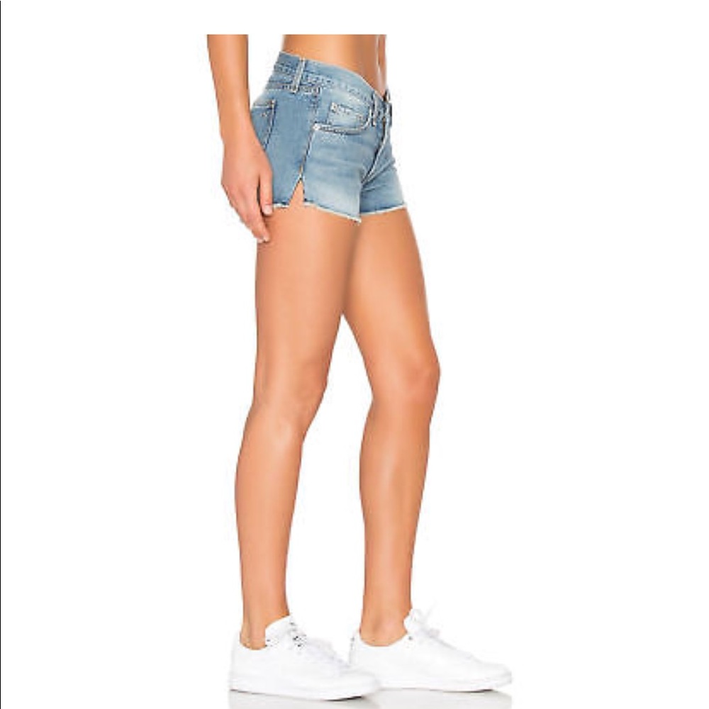 RAG & BONE mid rise denim shorts